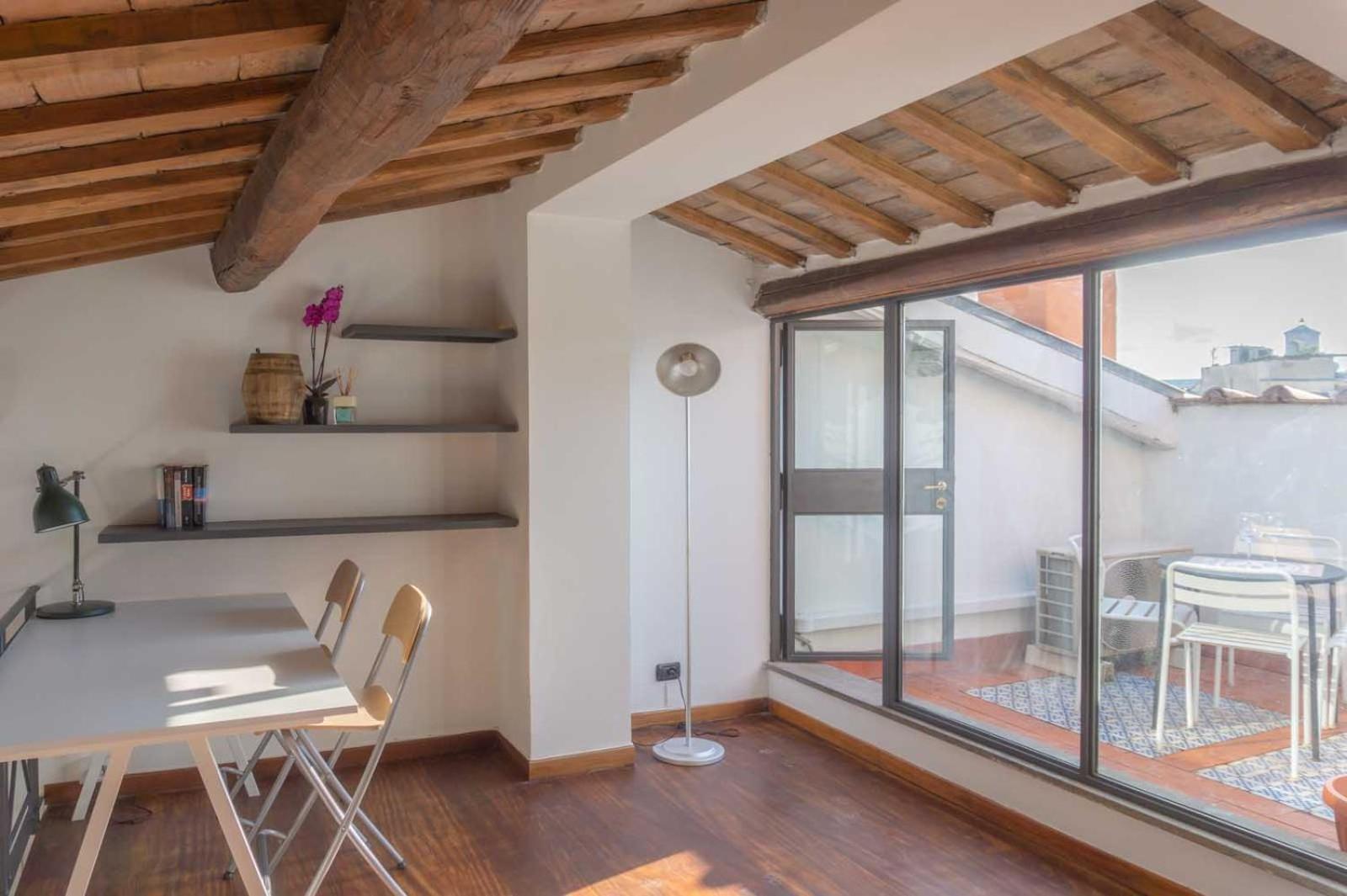 Lusso E Panorama Senza Paragoni, Loft Trastevere Rom Eksteriør billede