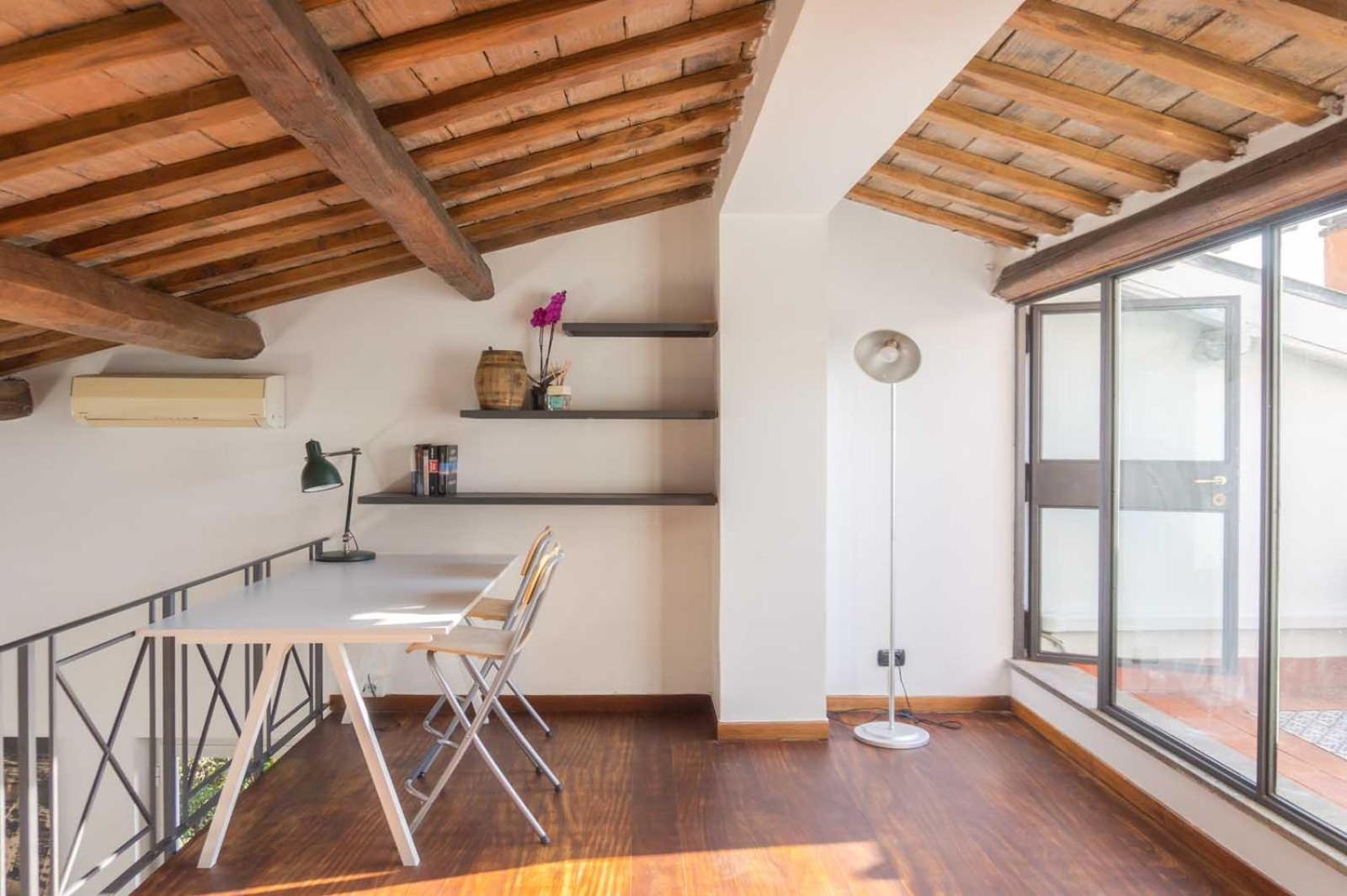 Lusso E Panorama Senza Paragoni, Loft Trastevere Rom Eksteriør billede