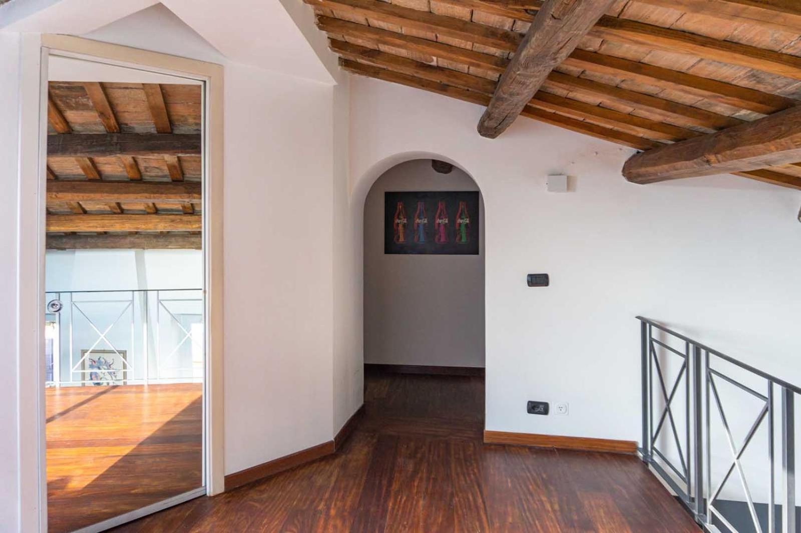 Lusso E Panorama Senza Paragoni, Loft Trastevere Rom Eksteriør billede