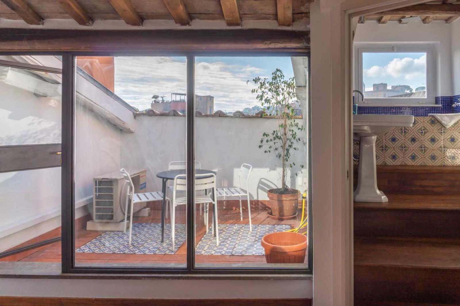 Lusso E Panorama Senza Paragoni, Loft Trastevere Rom Eksteriør billede